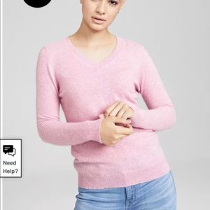 Cashmere charter club sweater